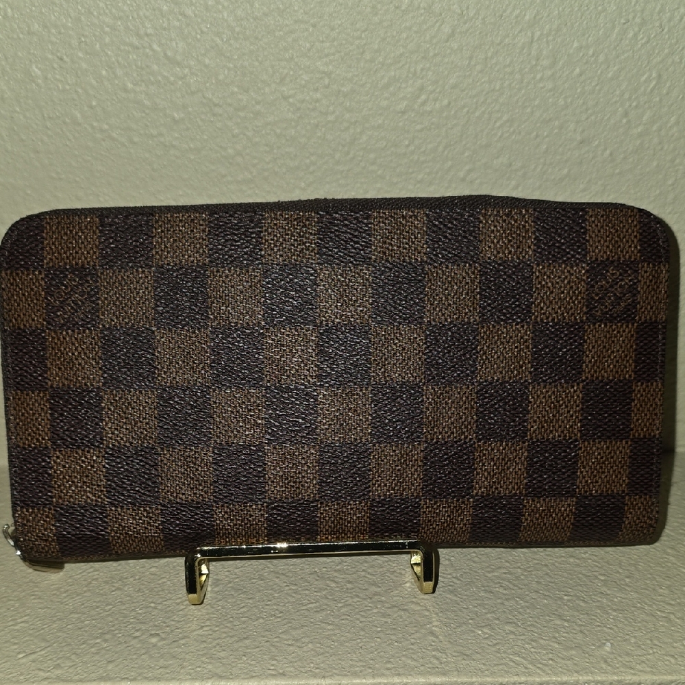 Louis Vuitton Brown Checkered Wallet